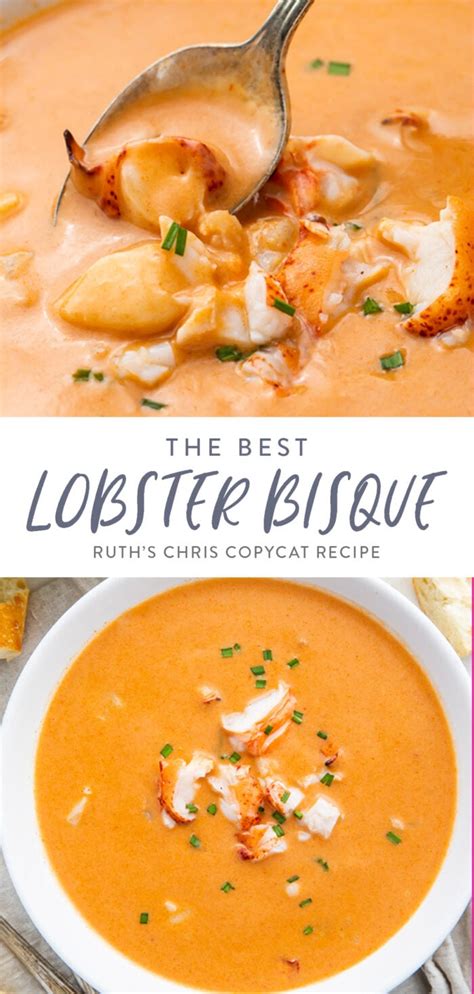 lobster rube|The Best Lobster Bisque (Ruth’s Chris Copycat Recipe)